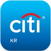 씨티모바일 인증 화면